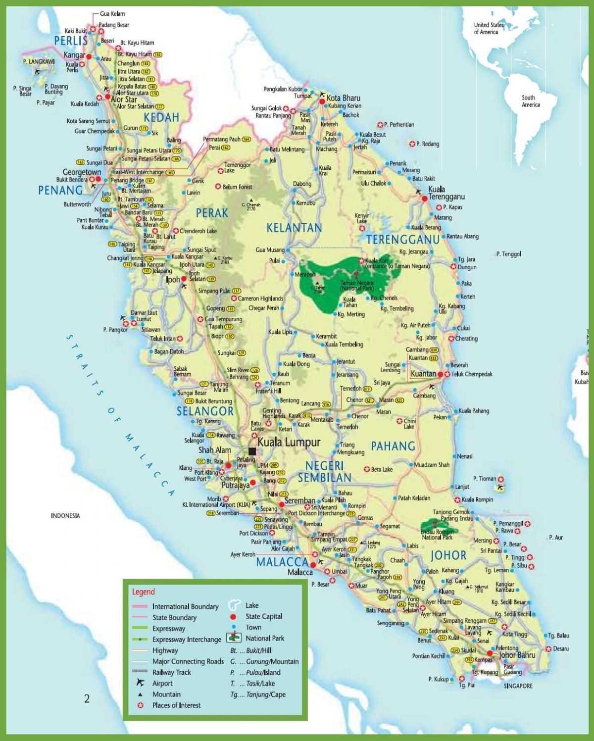 mrt hartă în malaezia