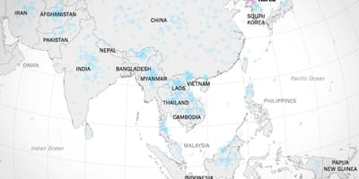 Harta de departamentul de cercetare și cartografiere malaezia