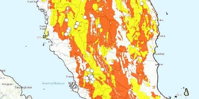 Harta geologică a malaezia