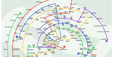 Linia Mrt harta malaezia